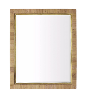 Serena & Lily Balboa Rattan Mirror
