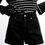 Miniatura: MANGO Short Denim Mom High Waist