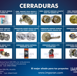 CERRADURAS