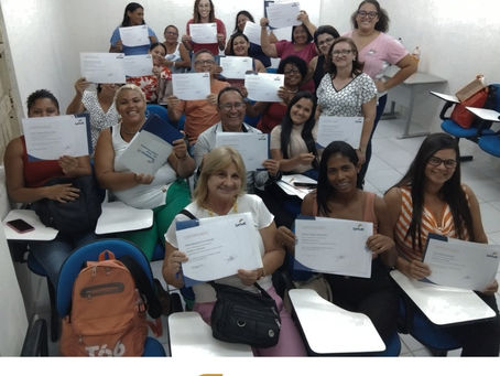 Encerramento do Curso de Atendimento ao Cliente na Sede do Sindnorte em Igarassu