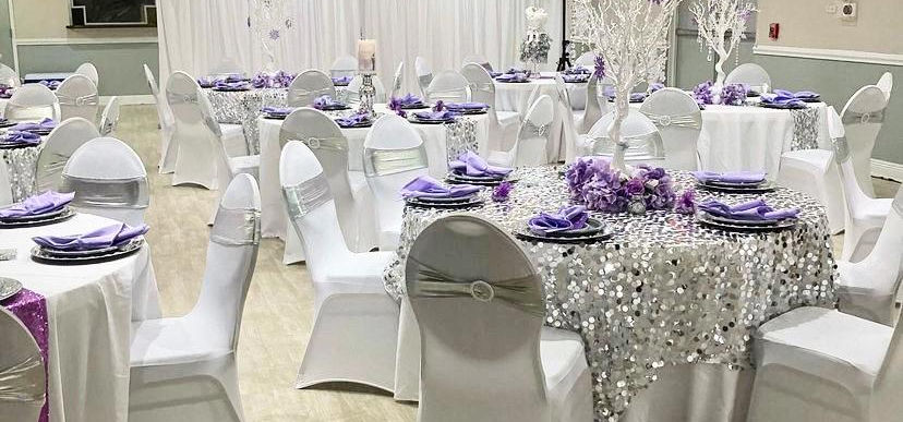 Lavender and Silver Design
