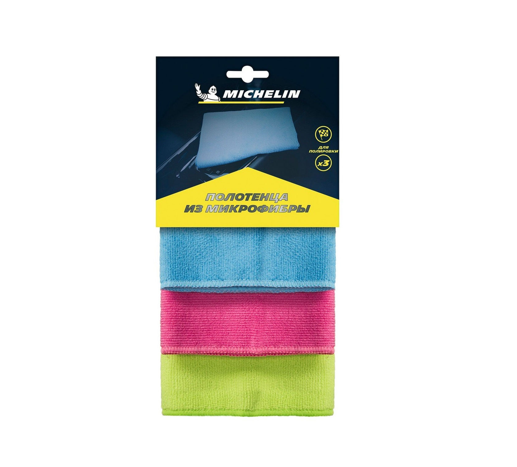 Микрофибровое Полотенце 30x40 "Michelin"