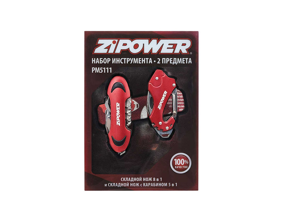 Миниатюра: Мультитул-Брелок 13 в 2 "Zipower"