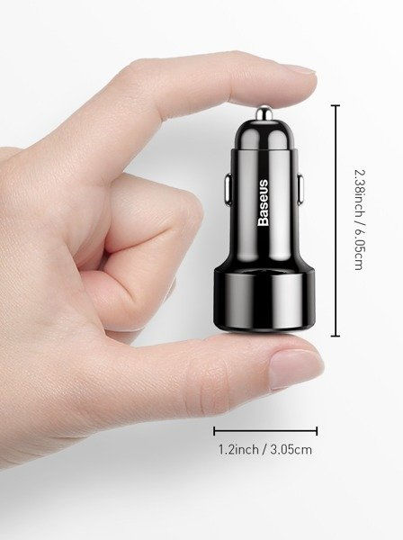 Миниатюра: Լիչքավորիչ 2 USB 6A "Baseus"