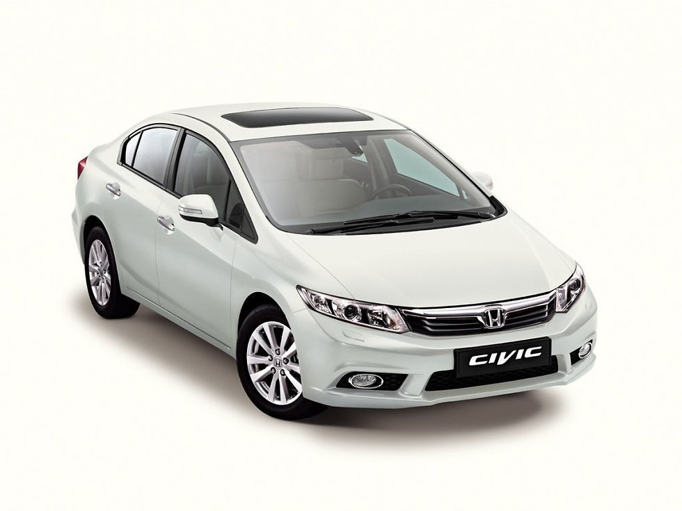 Миниатюра: Honda Civic IX 2012-2015 Հալոգենի Նակլատկա Sailing
