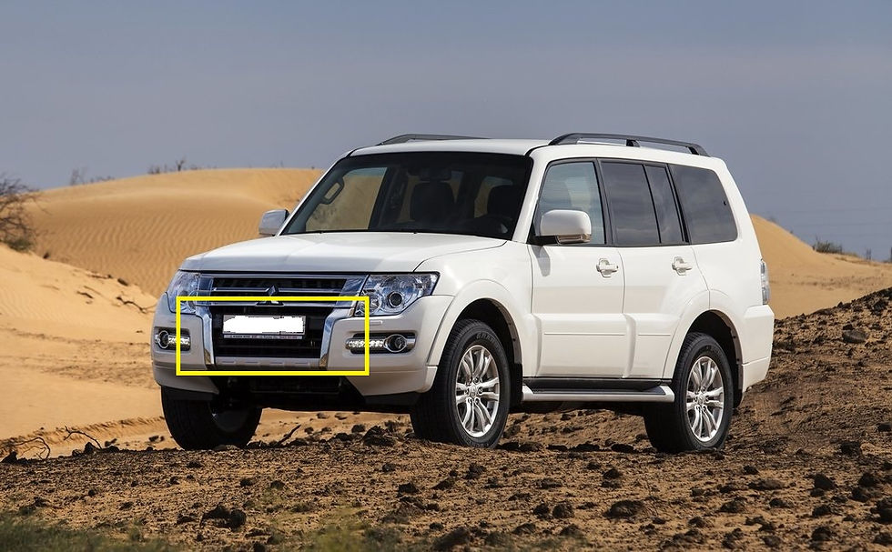 Миниатюра: Mitsubishi Pajero IV 2015-2019 Շթի Նակլատկա Хром