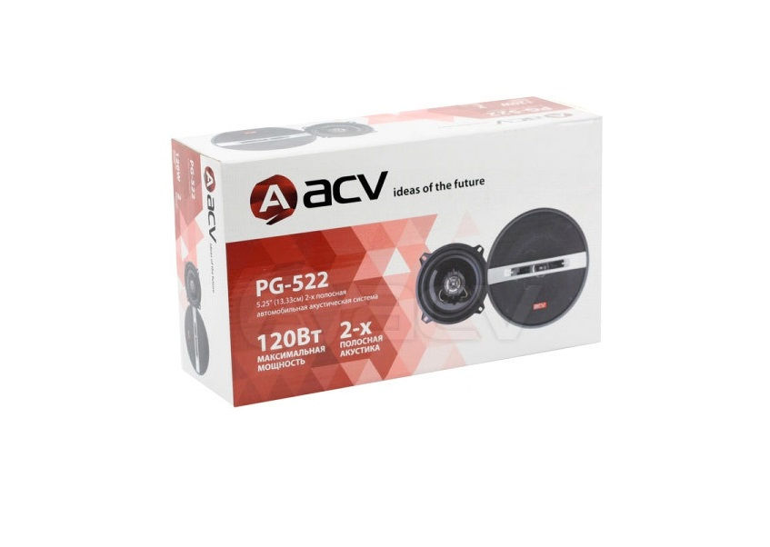 Миниатюра: Автоакустика 120W 13см "ACV"