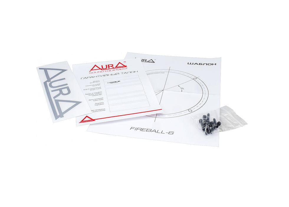 Миниатюра: Автоакустика Fireball-6 16см "AurA"