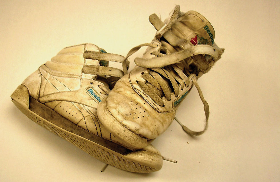 old sneakers