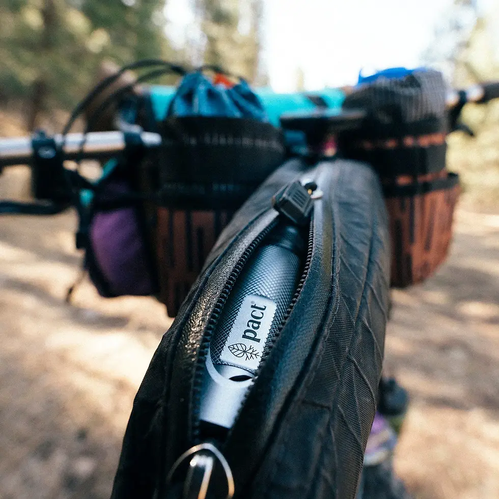 Thumbnail: Pact Ultra Lite Bathroom Kit, compact aluminium shovel, plant based wipes Mycelium decomposition tabs