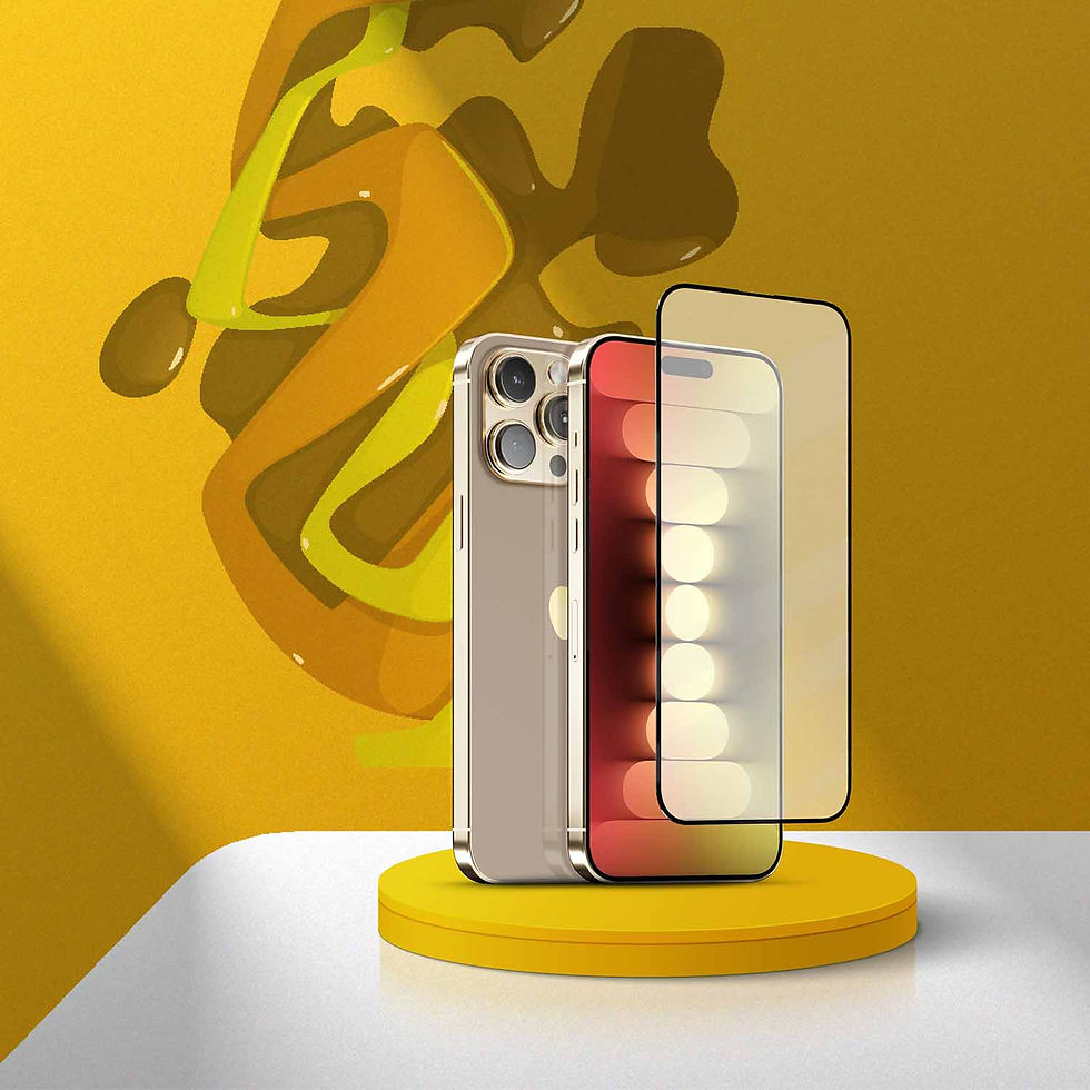 Thumbnail: PROTECTR Full Coverage Tempered Glass with Self Applicator - iPhone15 Pro Series