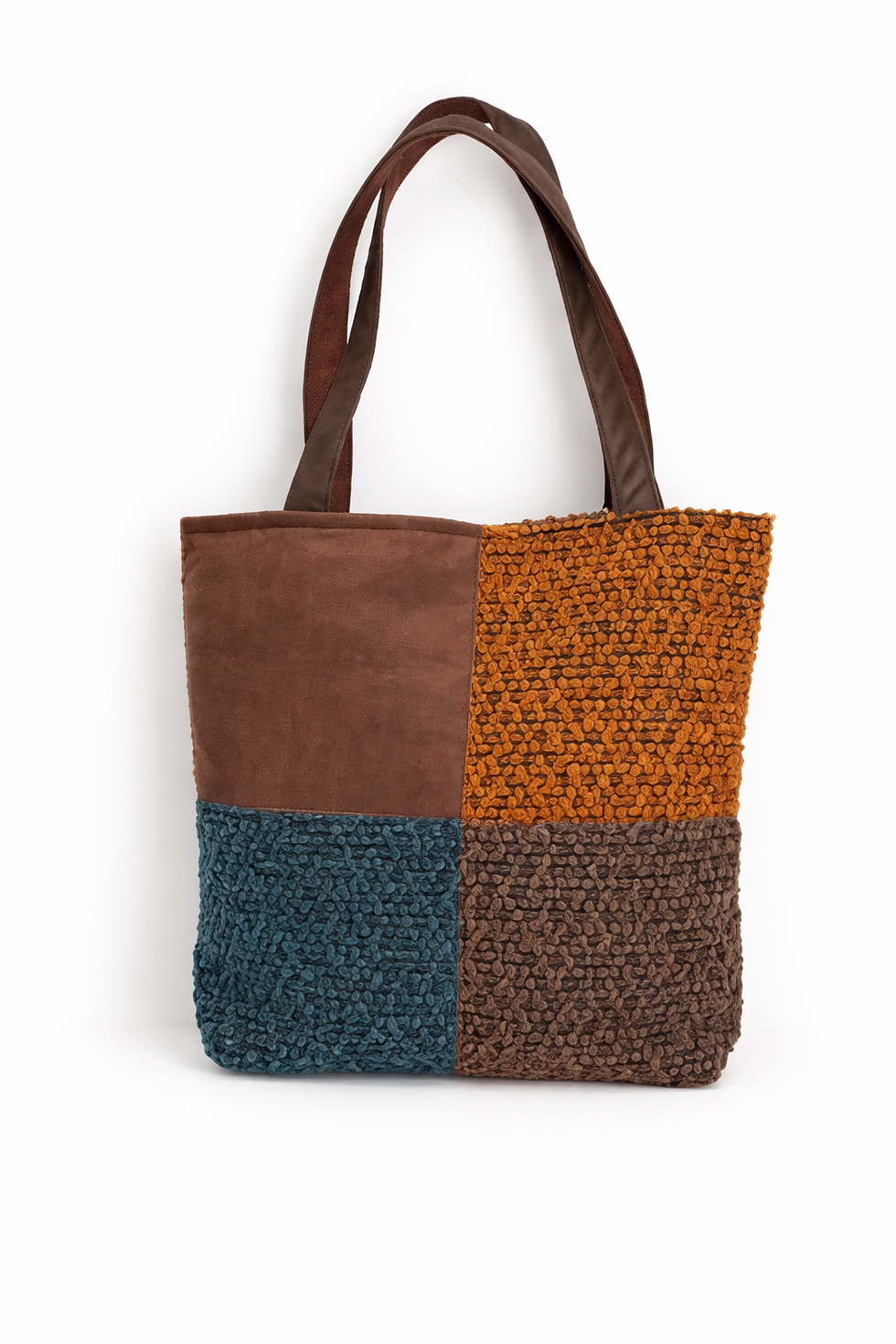 Thumbnail: The Patchwork Tote - Copper Moss