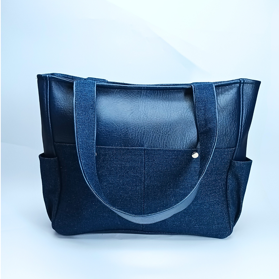 Thumbnail: Functional Tote Bag - Navy