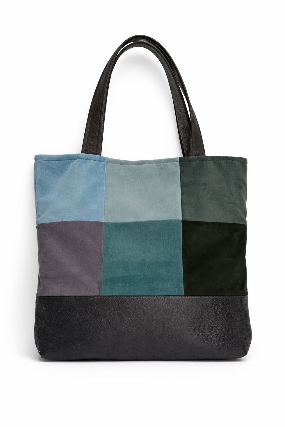 Thumbnail: The Patchwork Tote - Forest Floor