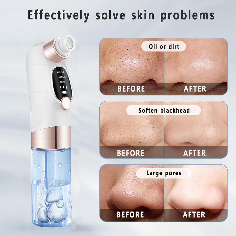 Thumbnail: Blackhead Remover Pore Vacuum Face Cleaner Electric Pimple Acne Black Head Remov