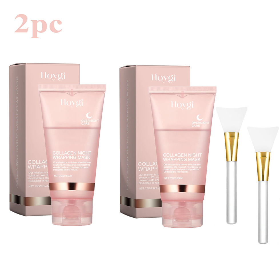 Thumbnail: Collagen Overnight Wrapping Peel Off Facial Mask Set Korean Collagen Night Wrapp
