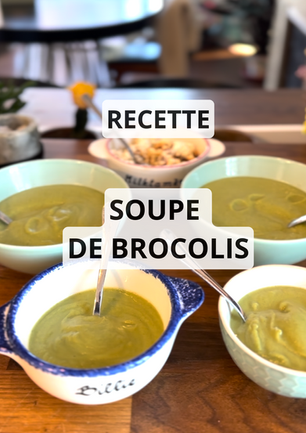 Recette : Soupe de brocolis et tartines de ricotta