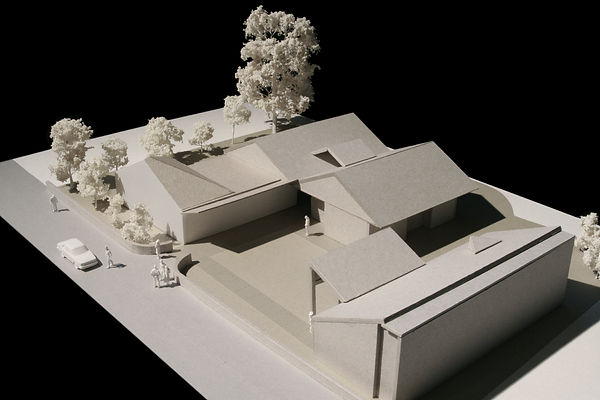 Poplar Play, Nusery, London, Tower Hamlets, Day Care, Barn, Architect model, new play room