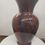 Thumbnail: Red Multicolored Resin Paint Poured Vase 