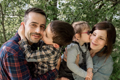 photo de famille à Angers séance photo life style.
