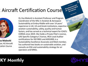 Embry-Riddle's Dr. Eva Maleviti Joins H2 Aircraft Certification Course Faculty