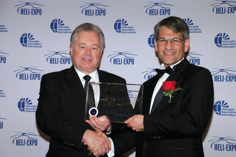 Excellence in Communications Award, Helicopter Association International (2015)