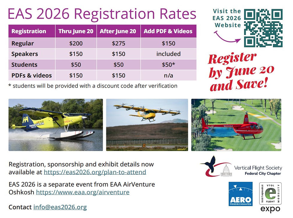 The 20th Annual Electric Aircraft Symposium (EAS) returns to Oshkosh, Wisconsin, on July 18–19, 2026, the weekend before the world’s largest aviation event, the Experimental Aircraft Association’s AirVenture Oshkosh.