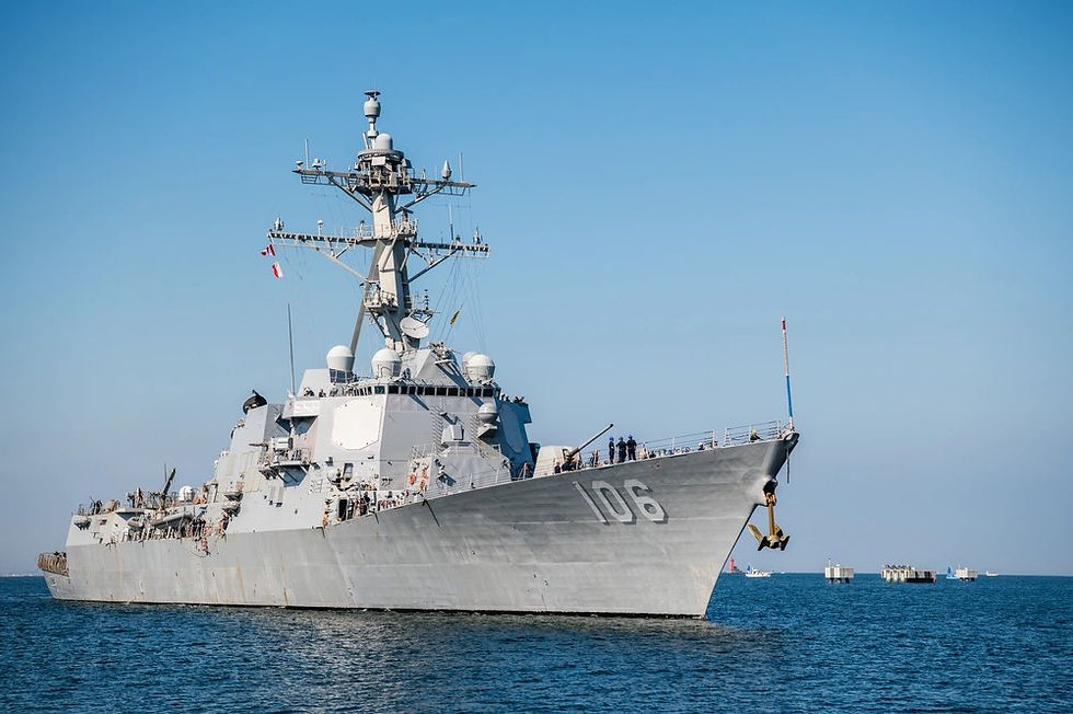 Le destroyer américain USS Southland est stationné au large de Port-au-Prince