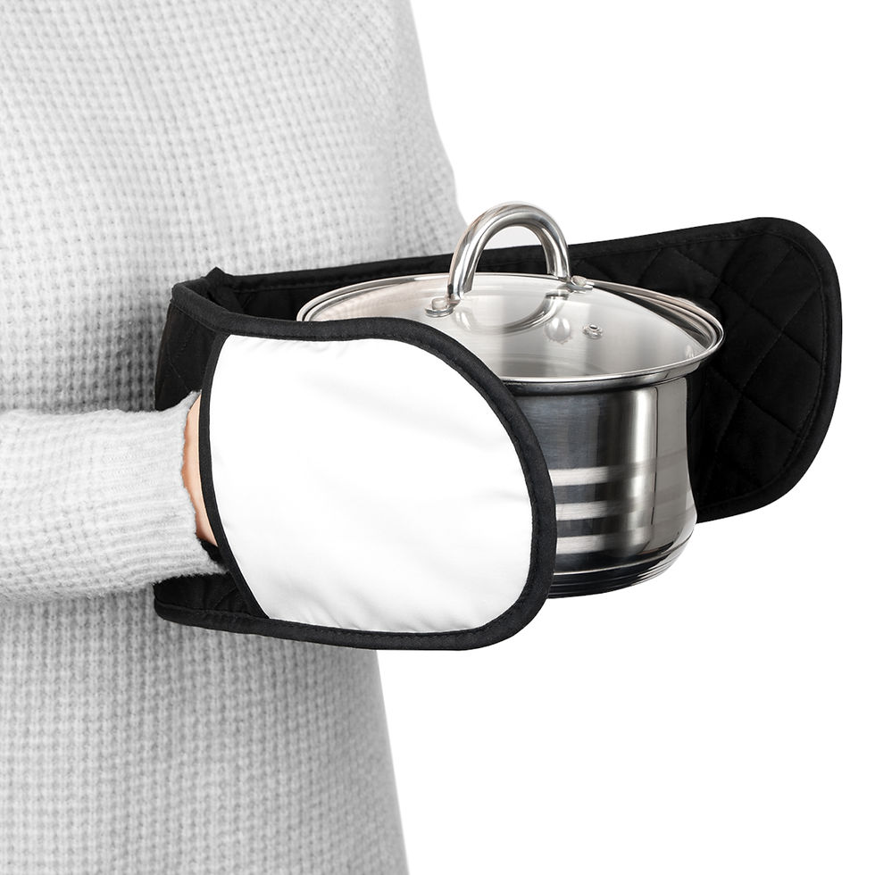 Thumbnail: Stylish Modern Oven Mitts for Home Cooking