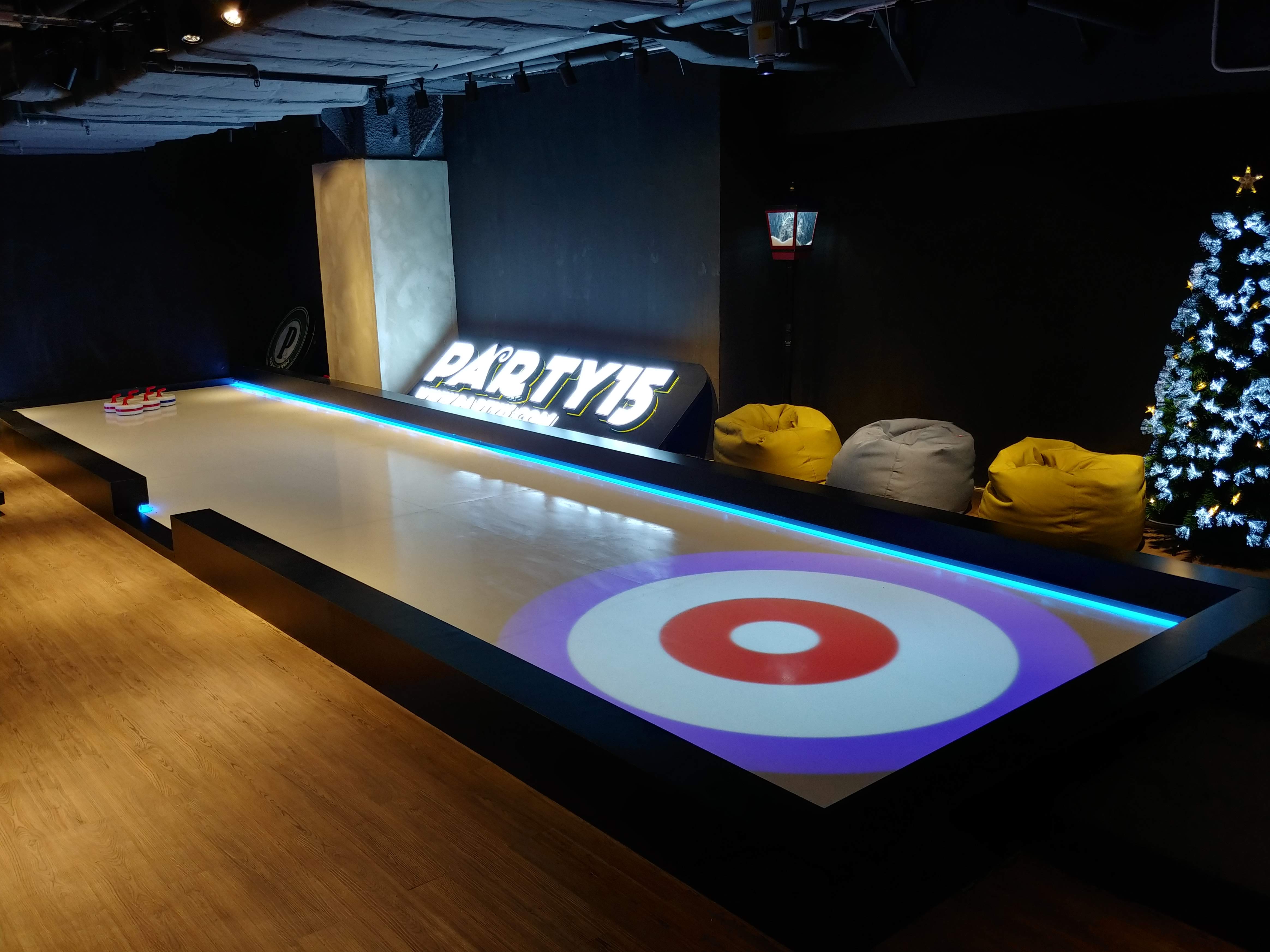 LED Curling Lane
