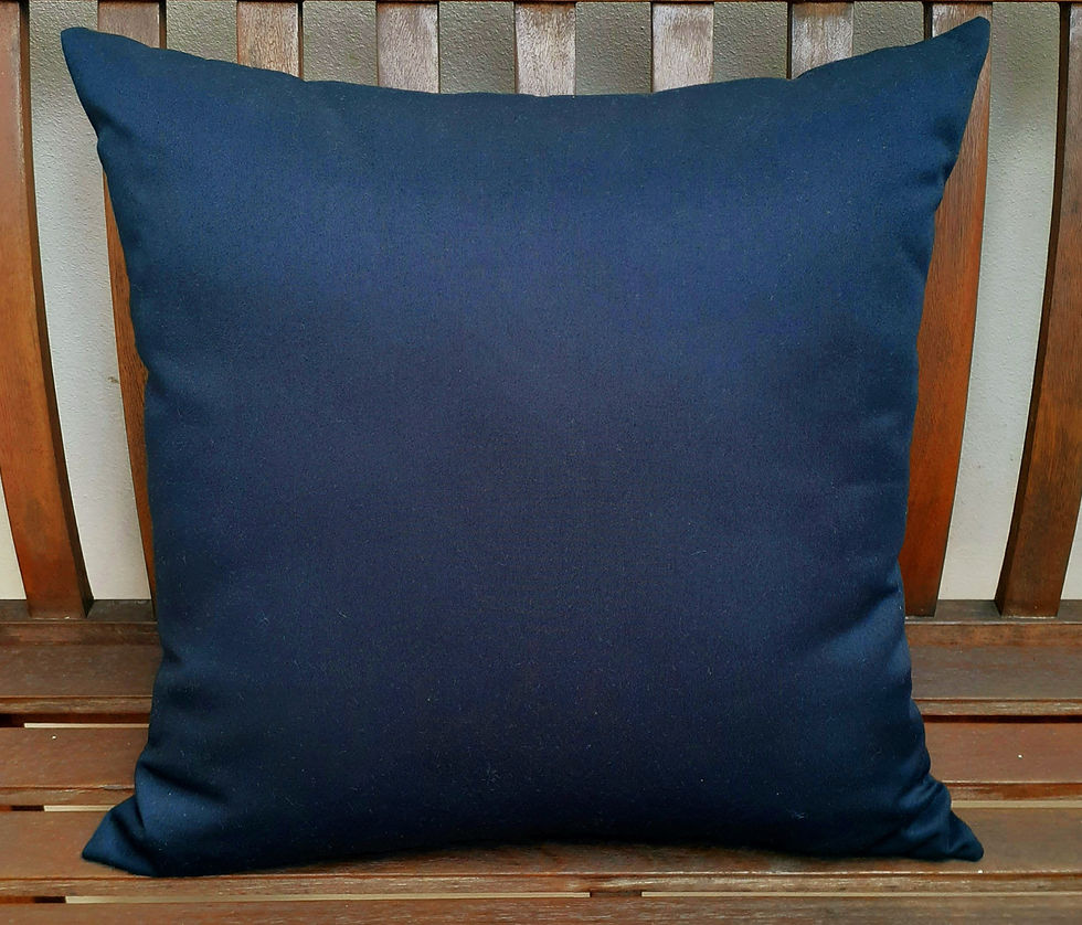 Black Outdoor Cushion