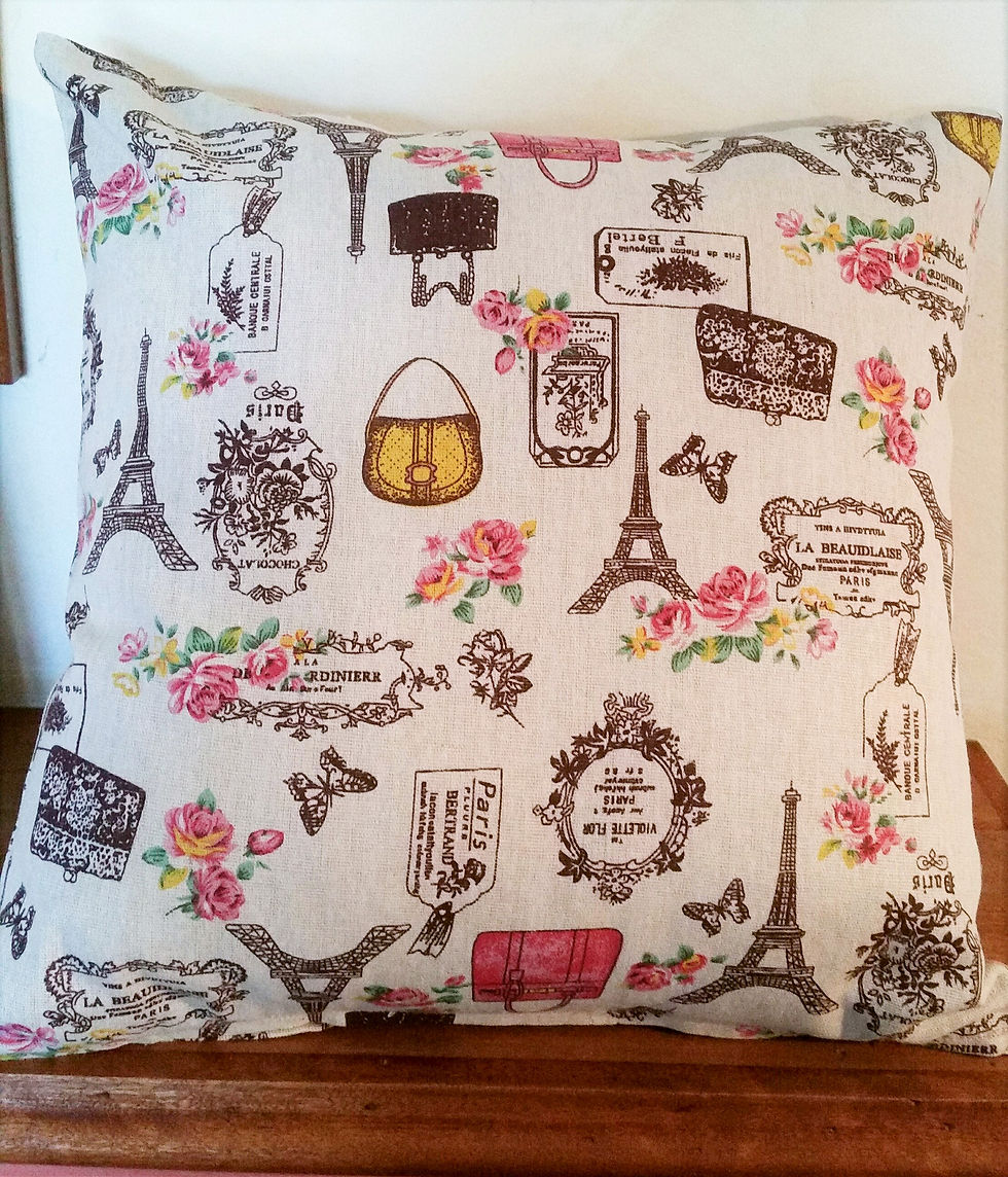 Pretty Paris Cushion-Orders Taken