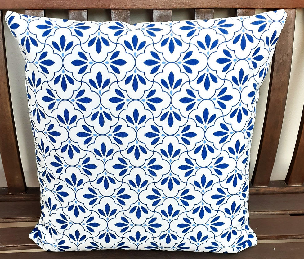 Moroccan Blue Cushion