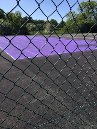 The painting has started!