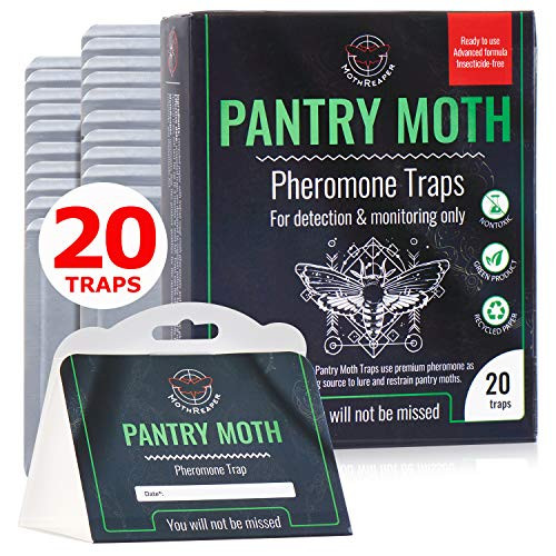 Premium Pantry Moth Traps, InsecticideFree Moth Pheromone Traps