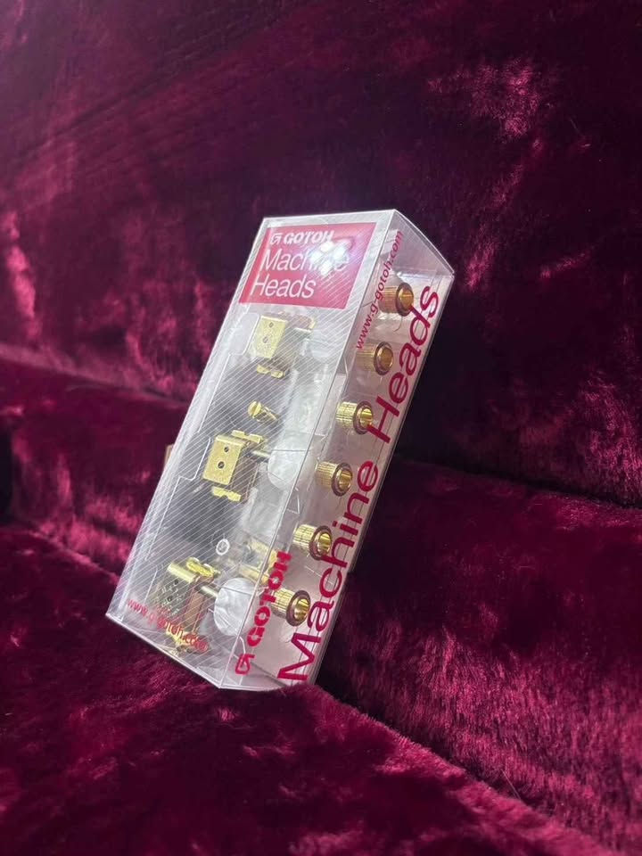 Thumbnail: Gotoh SDS510 HAPM Locking Tuning Machine 6in Gold 珍珠限量款 電吉他 復古鎖定式弦鈕 (一顆故障)