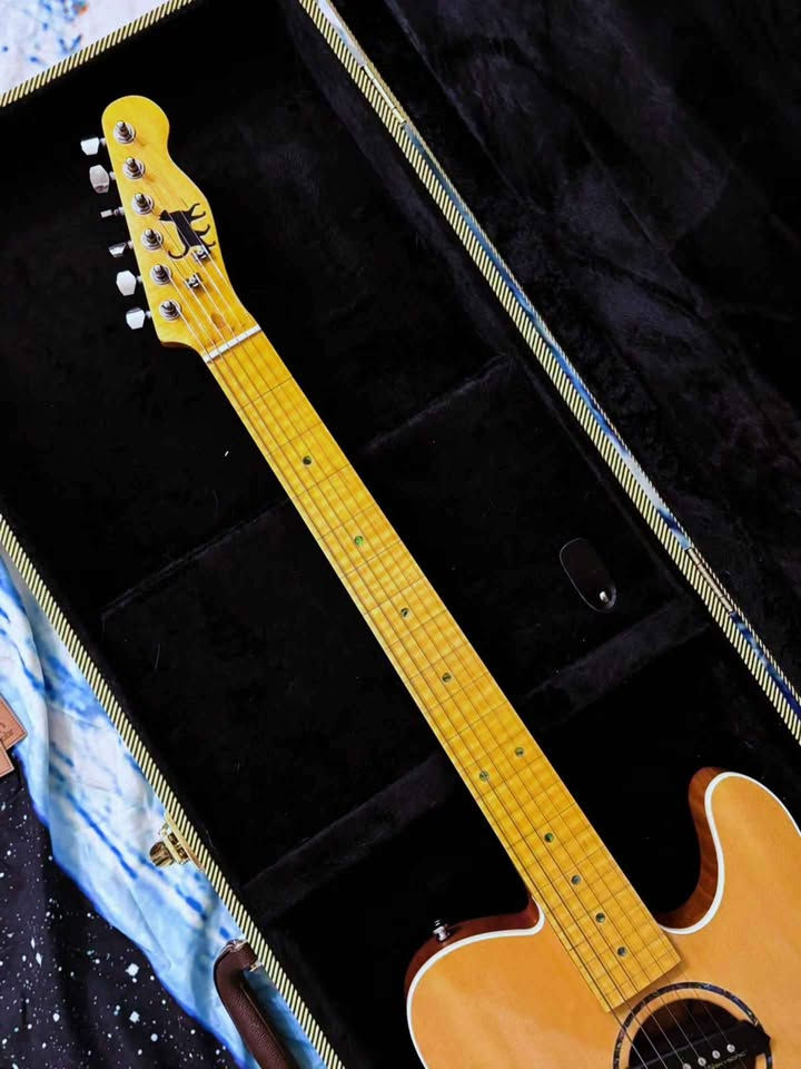 縮圖：MoMi Guitar 無琴衍 Fretless Aoustic Guitar 跨界電木吉他