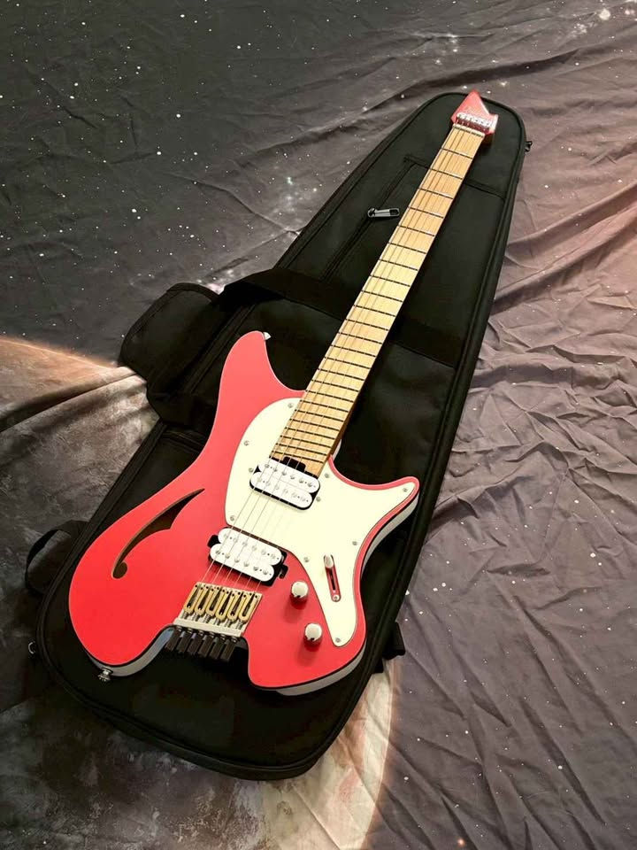 Chillman 無頭 扇形 半空心 ERA-SEMI HH 紅白 超輕量 電吉他