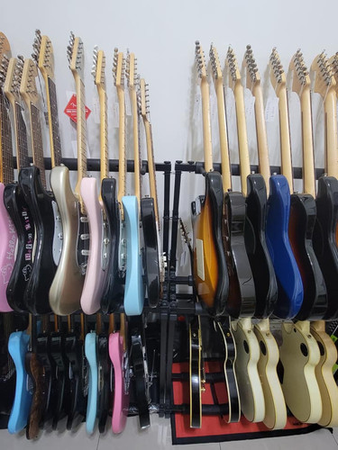 14把雙層琴架吉他架全新品| MoMi Guitar Shop