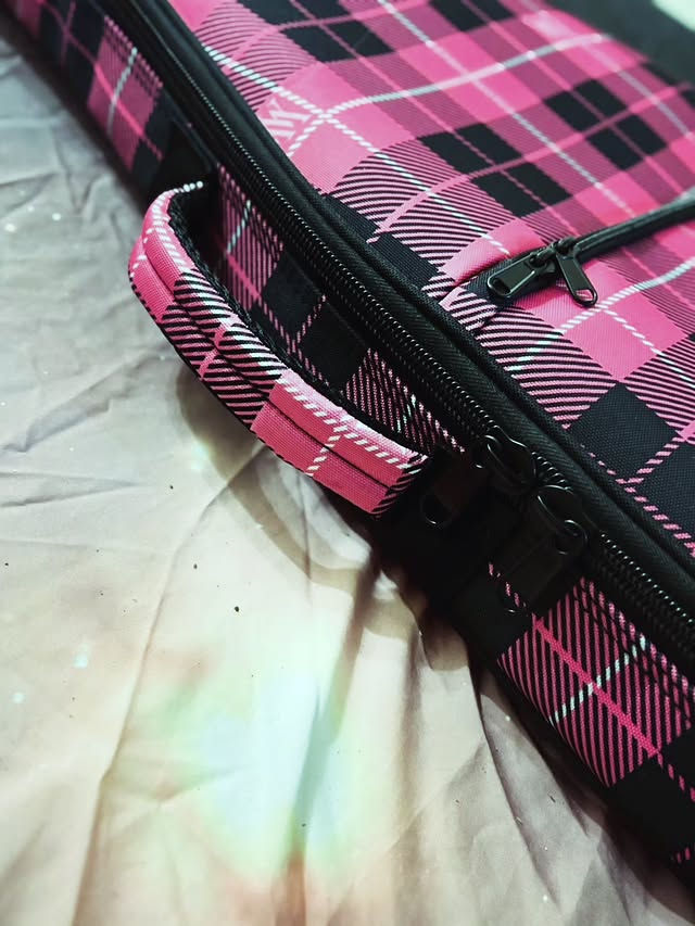 縮圖：Moonwalk Metro-EG200 SPL 防潑水 粉格 琴袋 電吉他袋