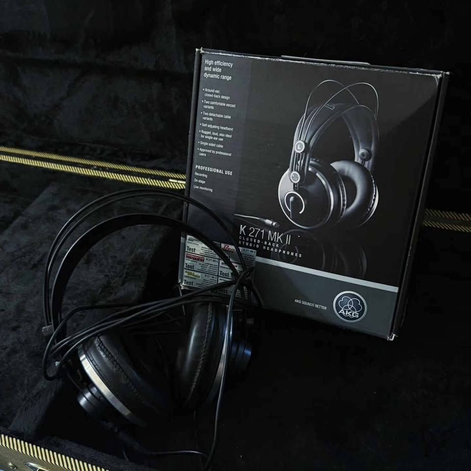 KG K271 MKII 封閉式 專業 錄音室 監聽耳機