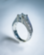 Pure North Diamond Bridge Ring