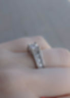 Thumbnail: Pure North Diamond Bridge Ring