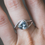 Thumbnail: Trillion-Cut Aquamarine Ring in White Gold