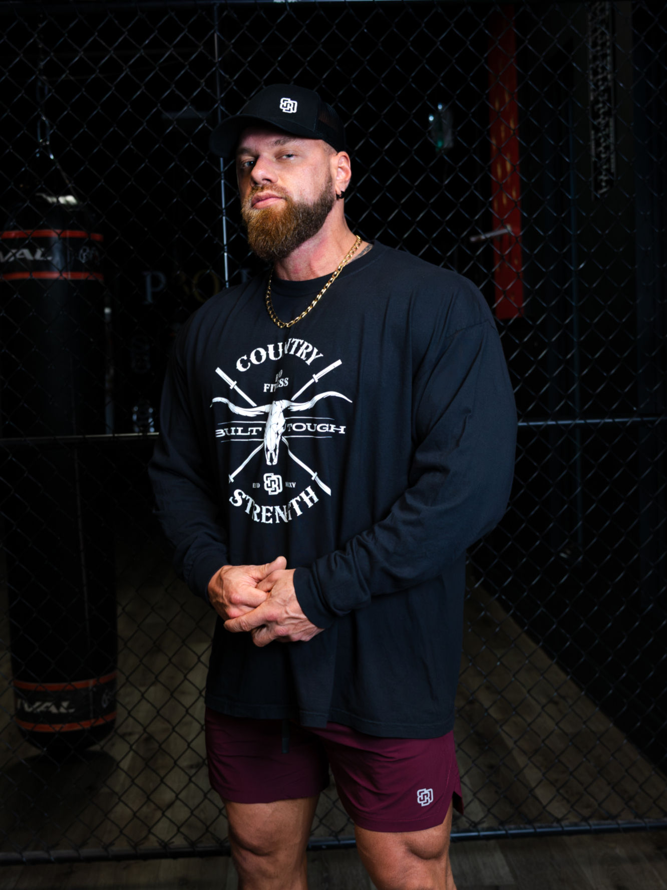 Country Strength - Long Sleeve - Black