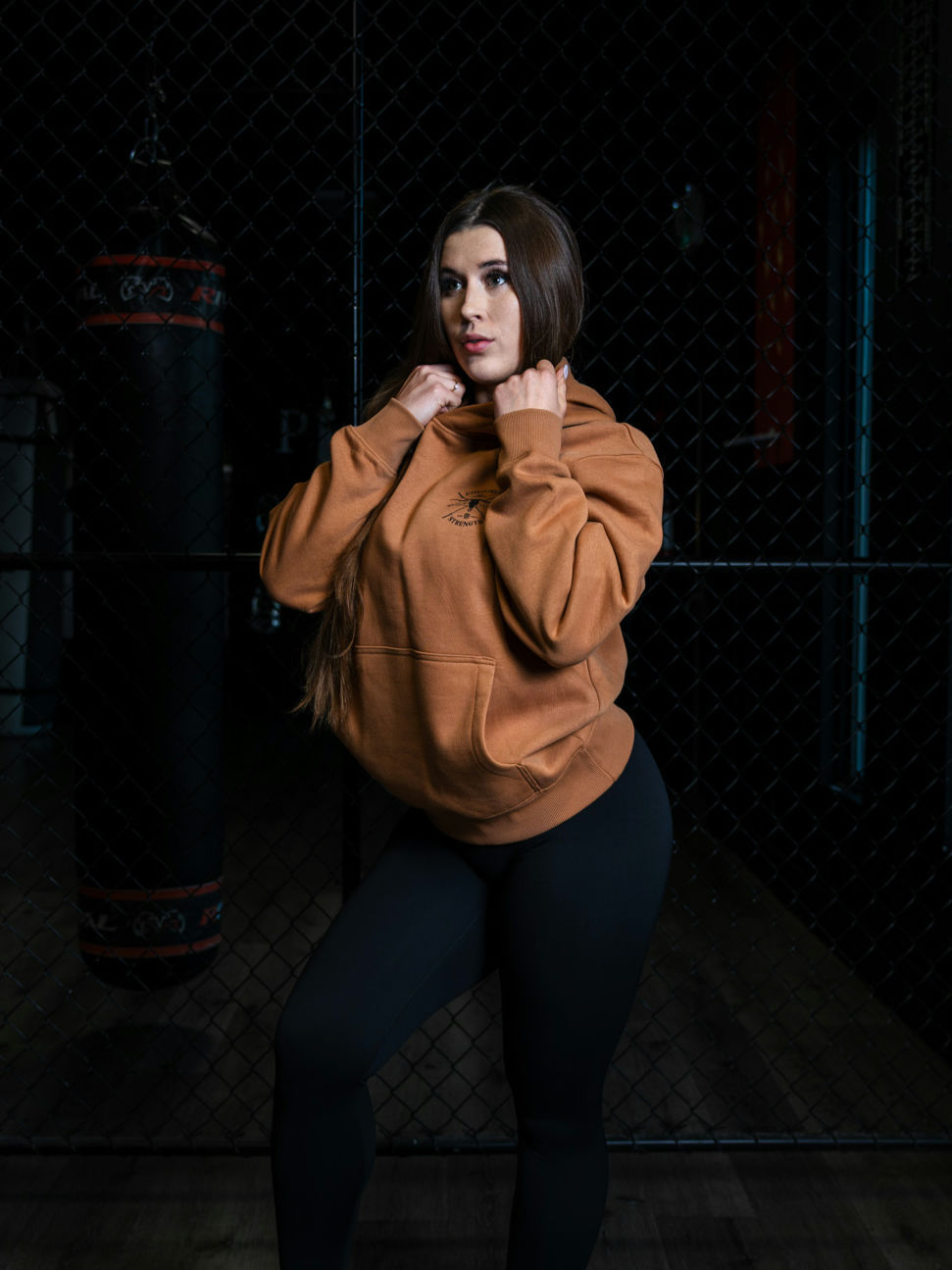 Thumbnail: Country Strength  - Deluxe Hoodie - Tan