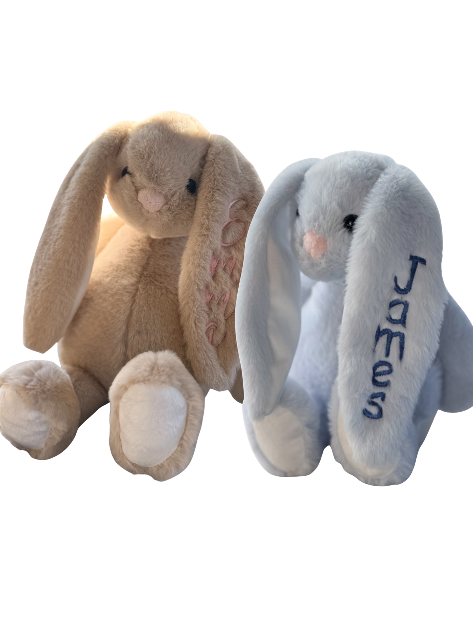 Custom Embroidered Plush Bunny