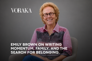 Emily Brown With Voraka Magazine