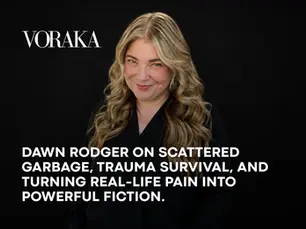 DAWN RODGER ON SCATTERED GARBAGE, TRAUMA SURVIVAL, AND TURNING REAL-LIFE PAIN INTO POWERFUL FICTION - VORAKA