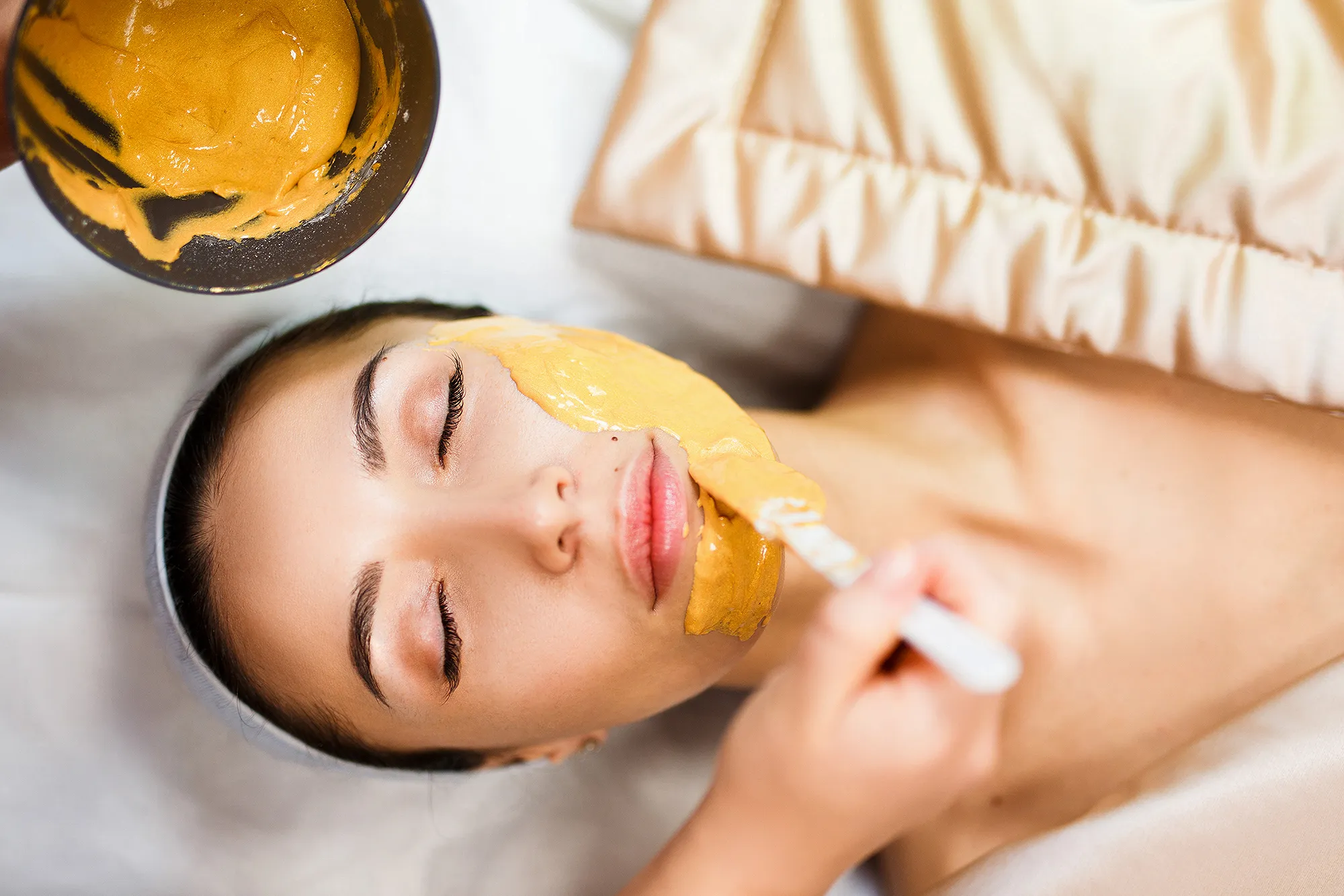 Turmeric face pack